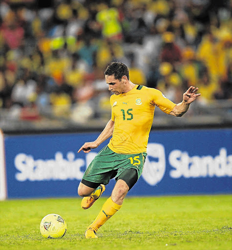 Bafana Bafana midfielder Dean Furman says the team has prepared well for Saturday's quarterfinal match against opponents Mali in Durban Picture: ANESH DEBIKY/GALLO IMAGES