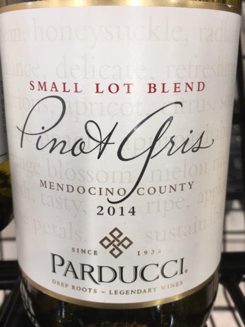 Logo for Small Lot Blend Pinot Gris