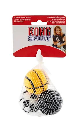 KONG Sports Balls 3bollar,  x-small [ABS5E], 3st
