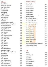 Sai Raj menu 4