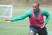 Wayne Arendse of Sundowns during the Mamelodi Sundowns media open day at Chloorkop on April 04, 2019 in Pretoria, South Africa. 