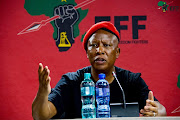 EFF leader Julius Malema says 'the form of social assistance provided by government since 1994 has not been impactful in reducing poverty because government is perennially incapable of creating jobs and taking our people out of poverty'. File photo.