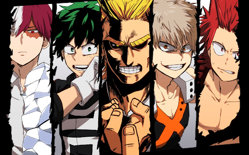My Hero Academia theme screenshot 1