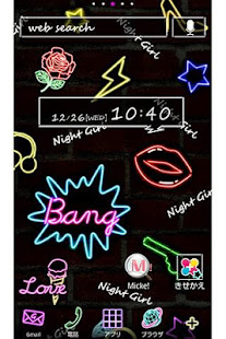 ネオン壁紙きせかえ Night Girl Apps En Google Play