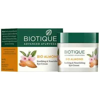 Biotique Bio Almond - Soothing & Nourishing Eye Cream