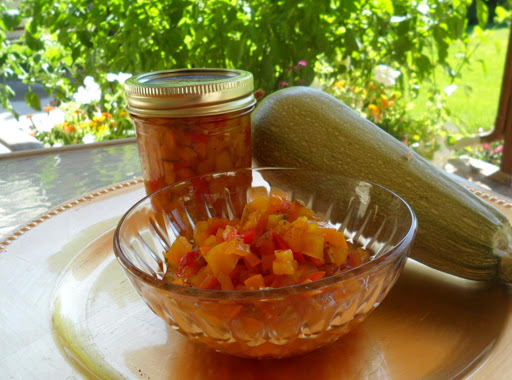 delicious zuchinni relish