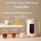 Ấm Đun Nước Siêu Tốc Gia Đình Khử Clo Trong Nước Giữ Nhiệt 48H Guesmi