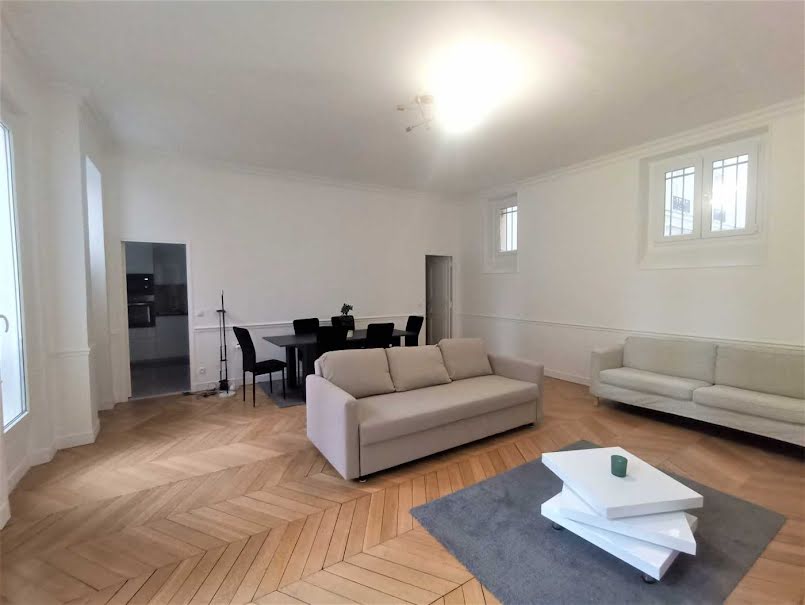 Location meublée appartement 2 pièces 80 m² à Paris 16ème (75016), 2 900 €