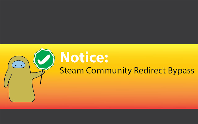 Steam Community Redirect Bypass chrome extension