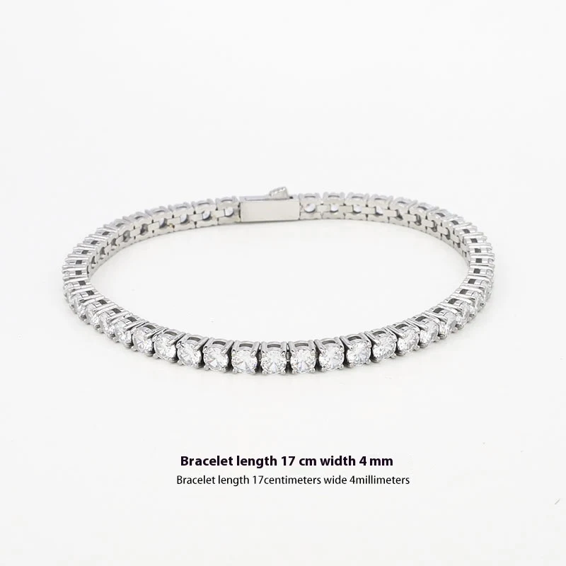 Zirkonia armband ornament meisjes Full Diamond Super, een sprankelend sieraad dat de pols van meisjes opfleurt met stijl.