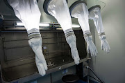 A Covid-19 vaccine quality control work station at the Medigen Vaccine Biologics Corp. (MVC) facility in Hsinchu, Taiwan, on Tuesday, August 31, 2021. 