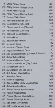 M Dosa Express menu 3