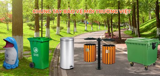 Bảo vệ cảnh quan đô thị với thùng rác công cộng