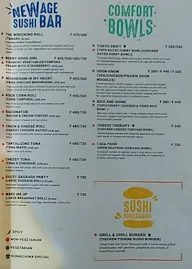 Konnichiwa - Sushi & New Age Japanese menu 3