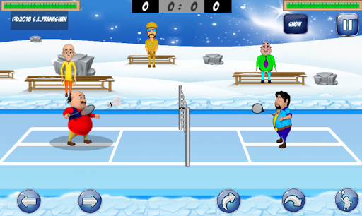 Screenshot Motu Patlu Badminton