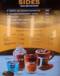 McDonald's menu 7