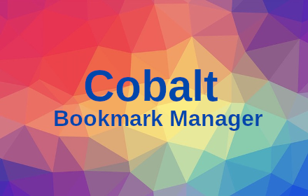 Cobalt Bookmark Manager small promo image