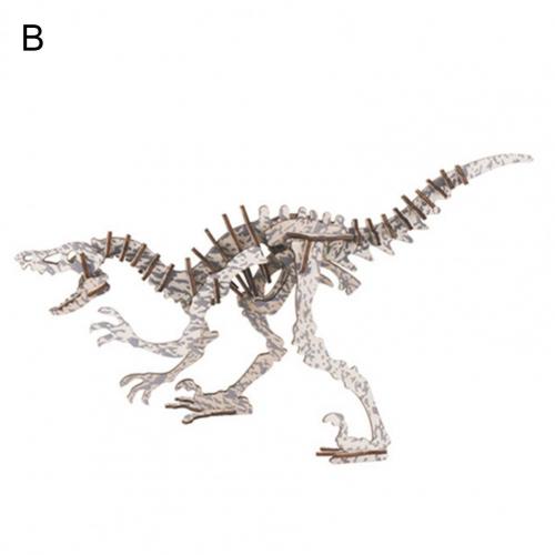 Title 4, Tyrannosaurus Wooden Three-dimensional Puzzle M...