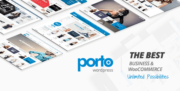 3. Porto | Responsive WordPress + eCommerce Theme