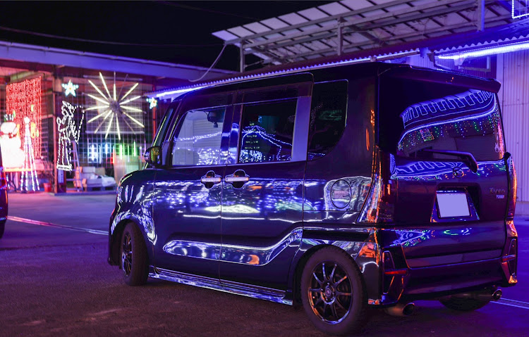 タントカスタムのカメ活ドライブ・イルミネーションと愛車・イルミコラボに関するカスタム事例の投稿画像1枚目