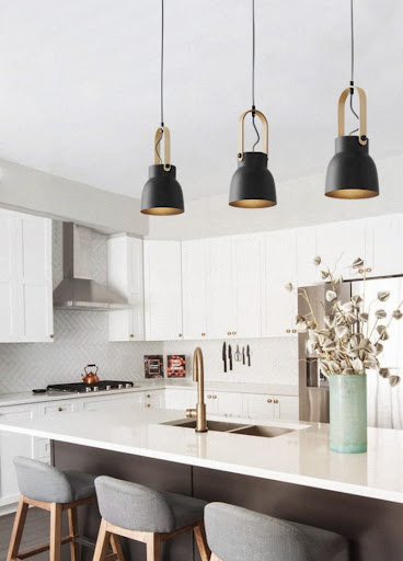 Title 7, Nordic Loft LED Iron Pendant Lights for Restaur...
