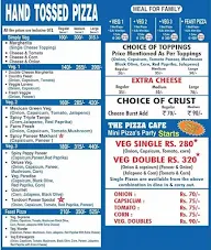 The pizza cafe menu 2