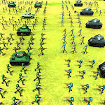 Cover Image of Herunterladen Battle Simulator World War 2 - Stickman-Krieger 1.7 APK