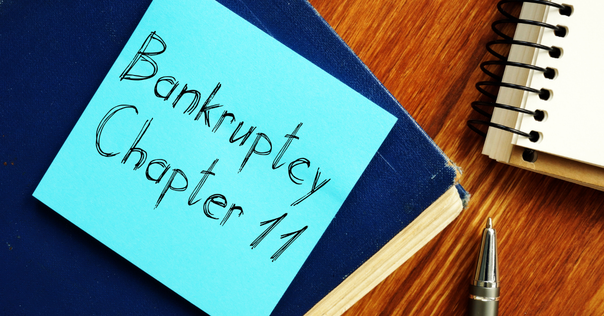 Small business owner considering Chapter 11 bankruptcy.