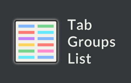 Tab Groups List small promo image