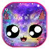 Galaxy Cute Smile Cat Keyboard Theme1.0