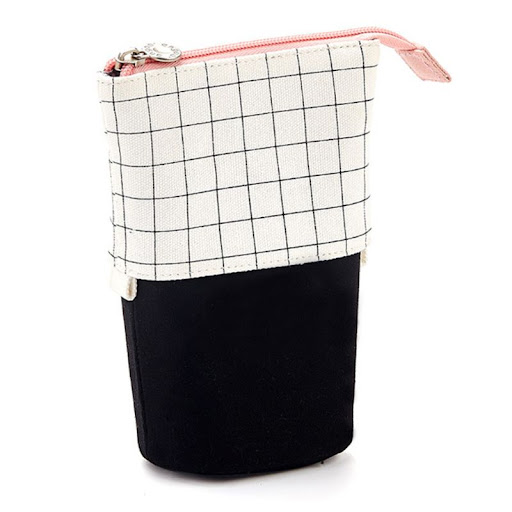Title 2, Artistic canvas female pencil bag