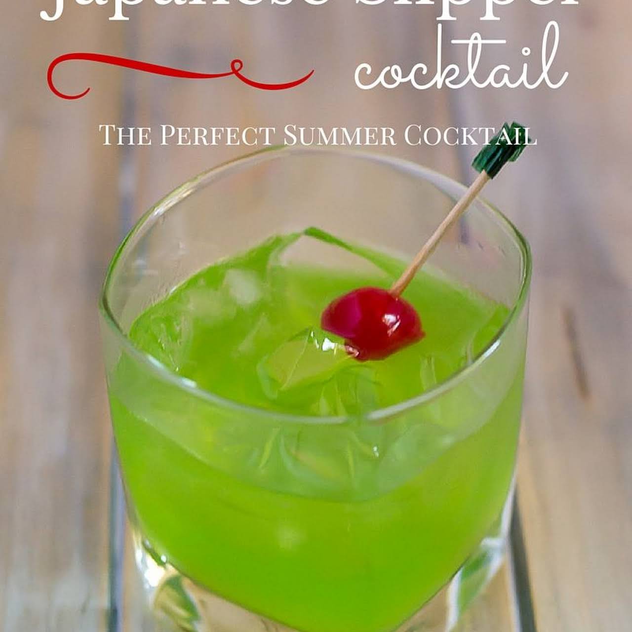 Japanese Slipper Cocktail