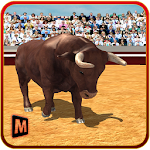 Cover Image of Descargar simulador de ataque de toro enojado 3.1.1 APK