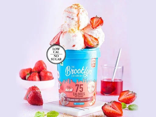 Strawberry Cheesecake 450ml (Low Cal, No Added Sugar)