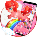 アプリのダウンロード Cute Red Horse Theme をインストールする 最新 APK ダウンローダ