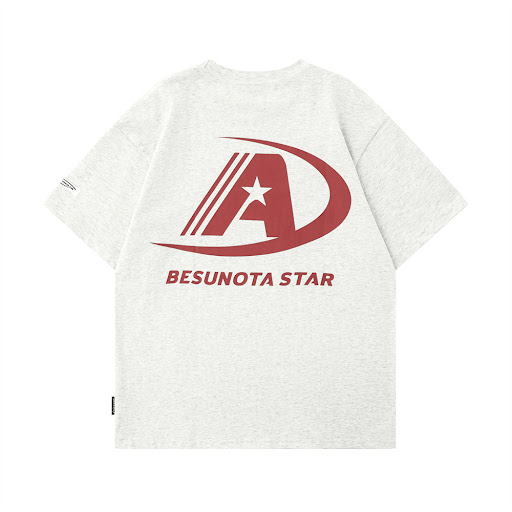 Title 13, Letter Printed Cotton T-shirt Summer. Stay cool...