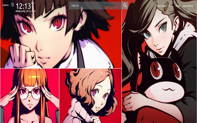 Persona 5 Wallpapers Theme New Tab