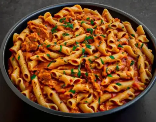 Chicken Tikka Pasta (Red Sauce)