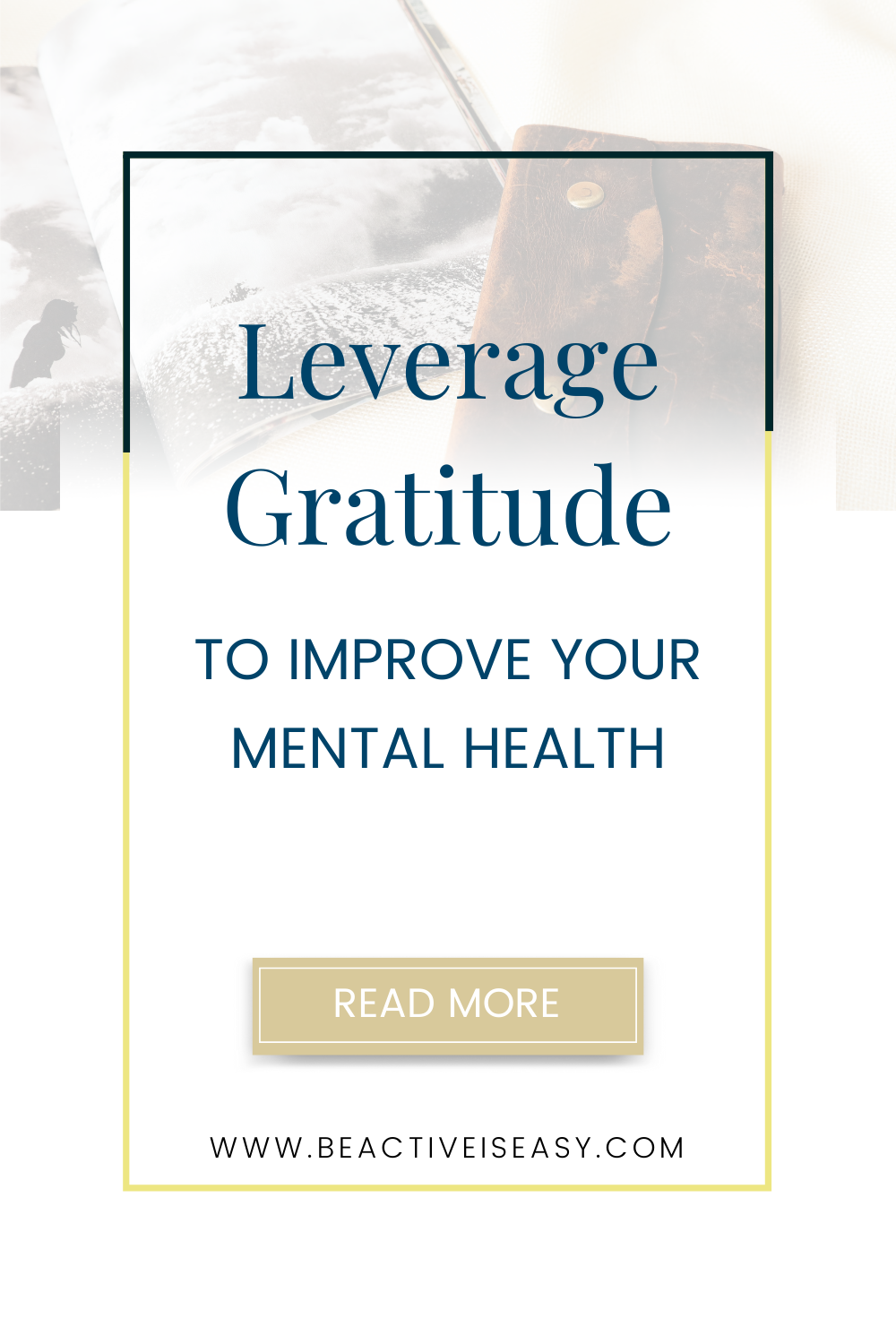 leverage gratitude to improve mental health