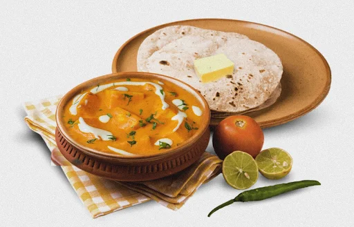 Shahi Paneer [250 Ml] With 4 Butter Roti