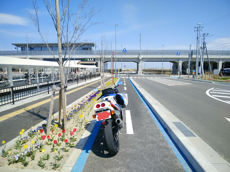 その他のお散歩・桜・菜の花畑・JR坂元駅・CBR250RRに関するカスタム事例の投稿画像5枚目