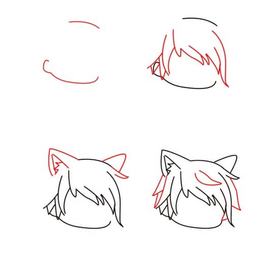 How to draw gacha life