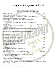 Scrapland Loungebar & Restaurant menu 6