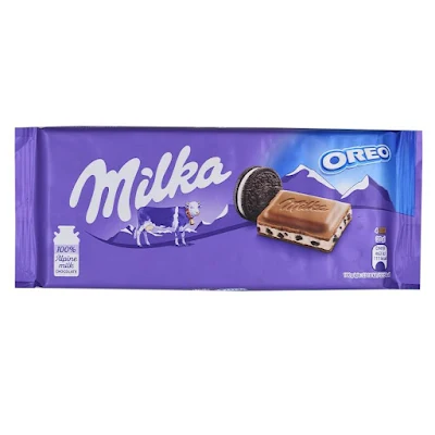 Milka Milk Chocolate - Oreo Chunks - 100 g