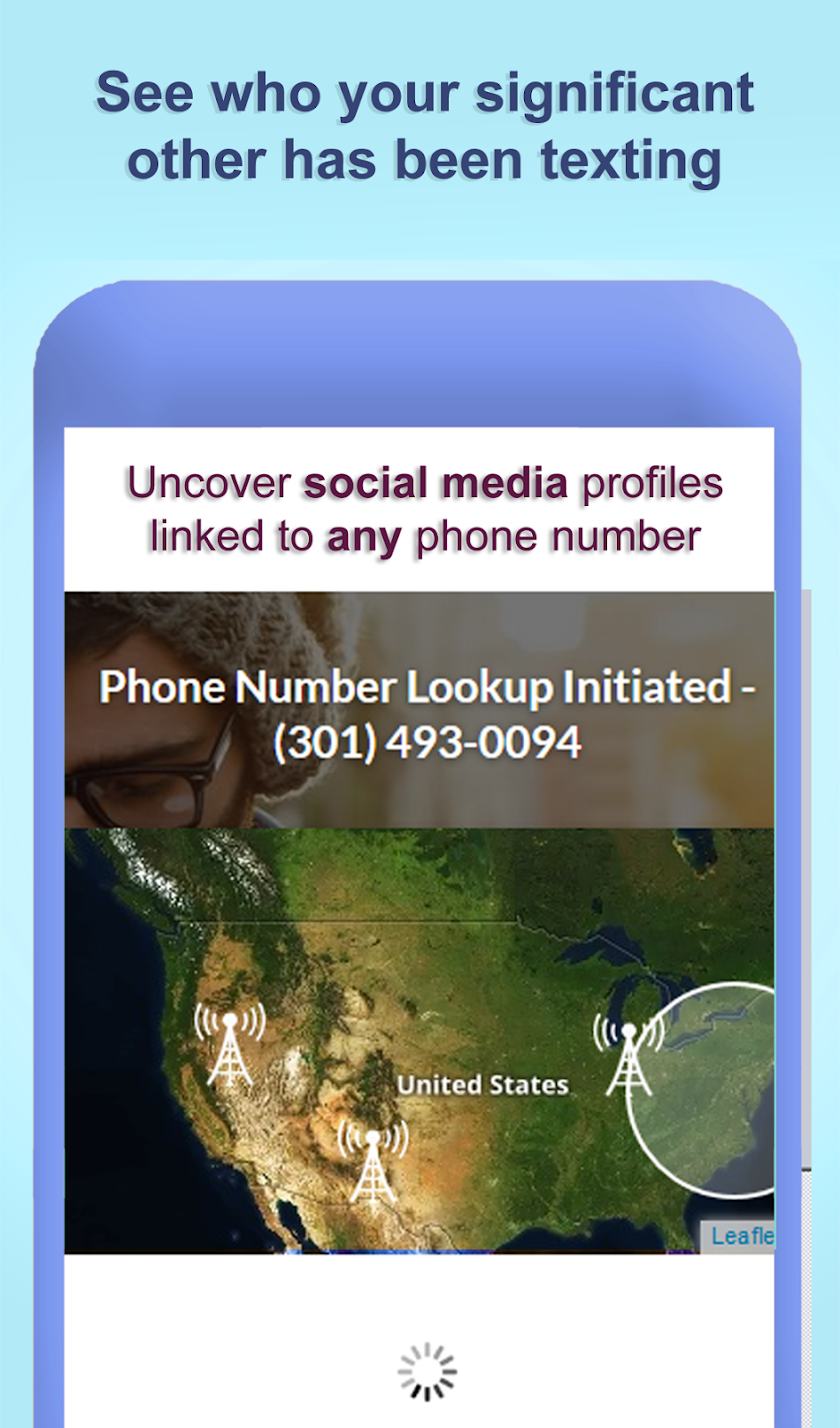 Reverse Phone Lookup App (NEW) Screen 2