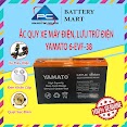 Ắc Quy Xe Máy Điện Yamato 6 - Evf - 38 12V - 38Ah, Acquy Dùng Cho Xe Điện, Năng Lượng Mặt Trời