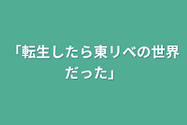 「転生したら東リベの世界だった」