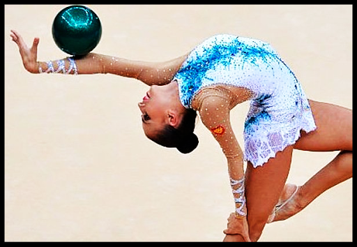 Artistic Rhythmic Gymnastics. Ballet exercises