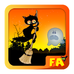 Cat On Broom Apk