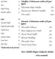 Chocoholic menu 3